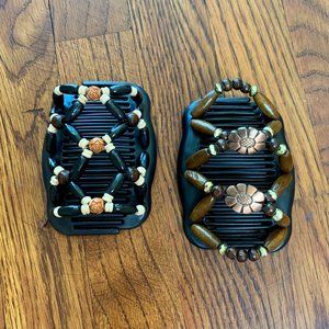 2-piece Magic Comb Hair Clip (purchased in Hawaii)